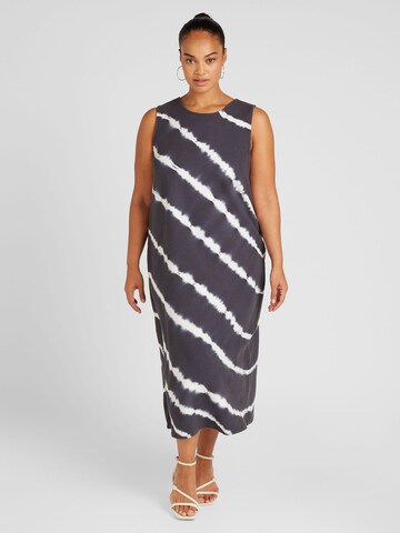 ONLY Carmakoma Kleid 'CARVITTORIA' in Grau: Vorderseite