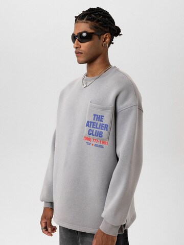 Dandalo Sweatshirt 'Leandro' in Grey