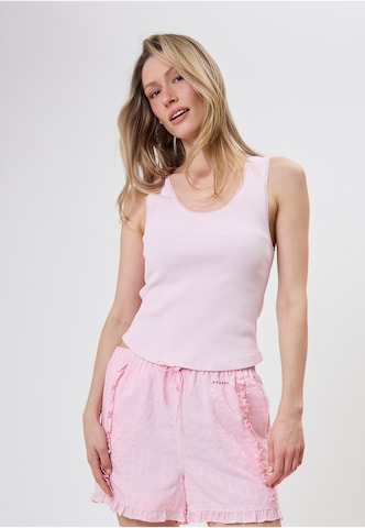 Top 'Jolie' di OH APRIL in rosa: frontale