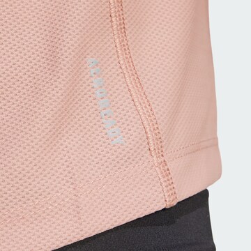 T-shirt fonctionnel 'Own The Run' ADIDAS PERFORMANCE en rouge