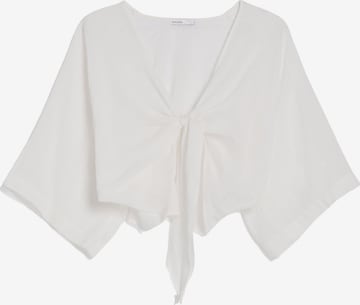 Bershka Bluse i hvit: forside