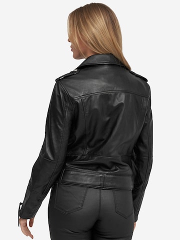 trueprodigy Lederjacke ' Milena ' in Schwarz