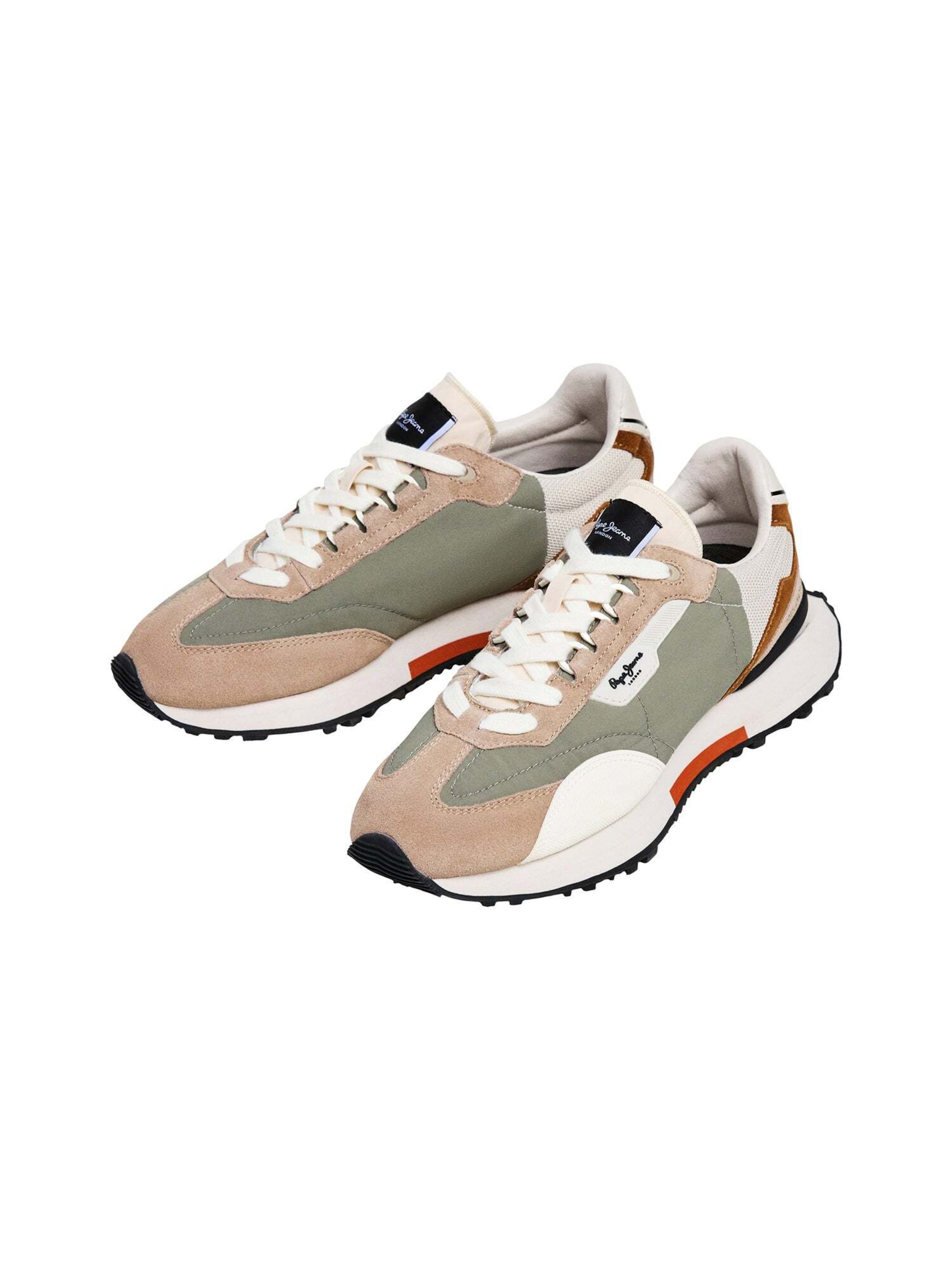 Sneaker bassa 'Archer Block' di Pepe Jeans in beige