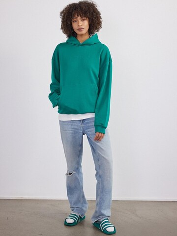 BEARTH Sweatshirt 'Hoodie Bio-Baumwolle' in Green