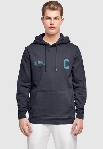 Sweat-shirt 'Columbia University' Merchcode en bleu : devant