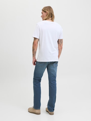 Coupe slim Jean 'JJIGLENN' JACK & JONES en bleu