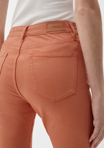 s.Oliver Slim fit Jeans in Orange
