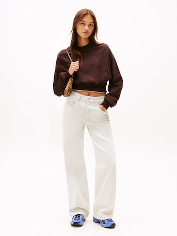 Tommy Jeans Bluzka sportowa w kolorze brązowy: tył