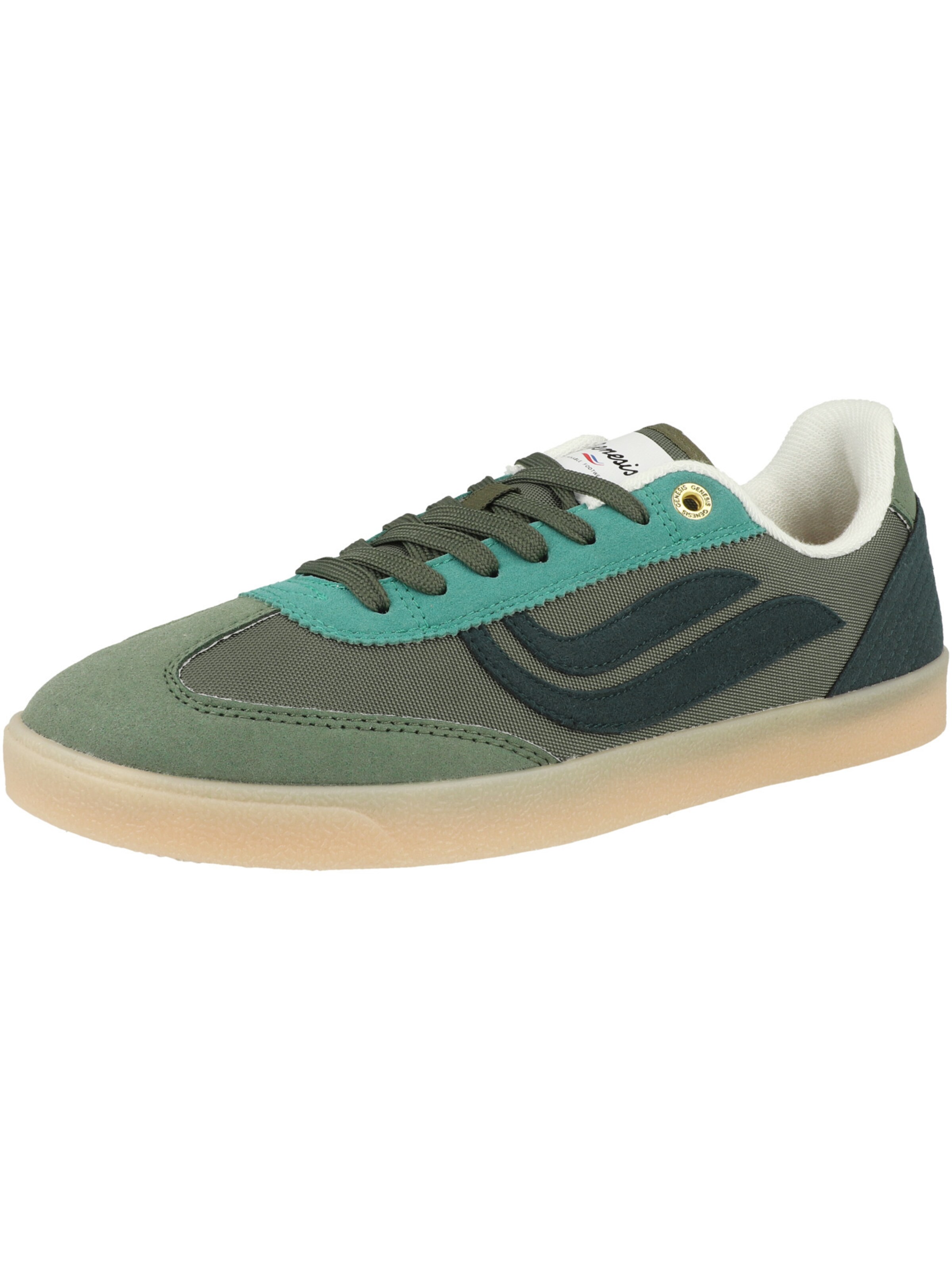 GENESIS - Sapatilhas baixas ' G-Volley Mesh ' em verde: frente