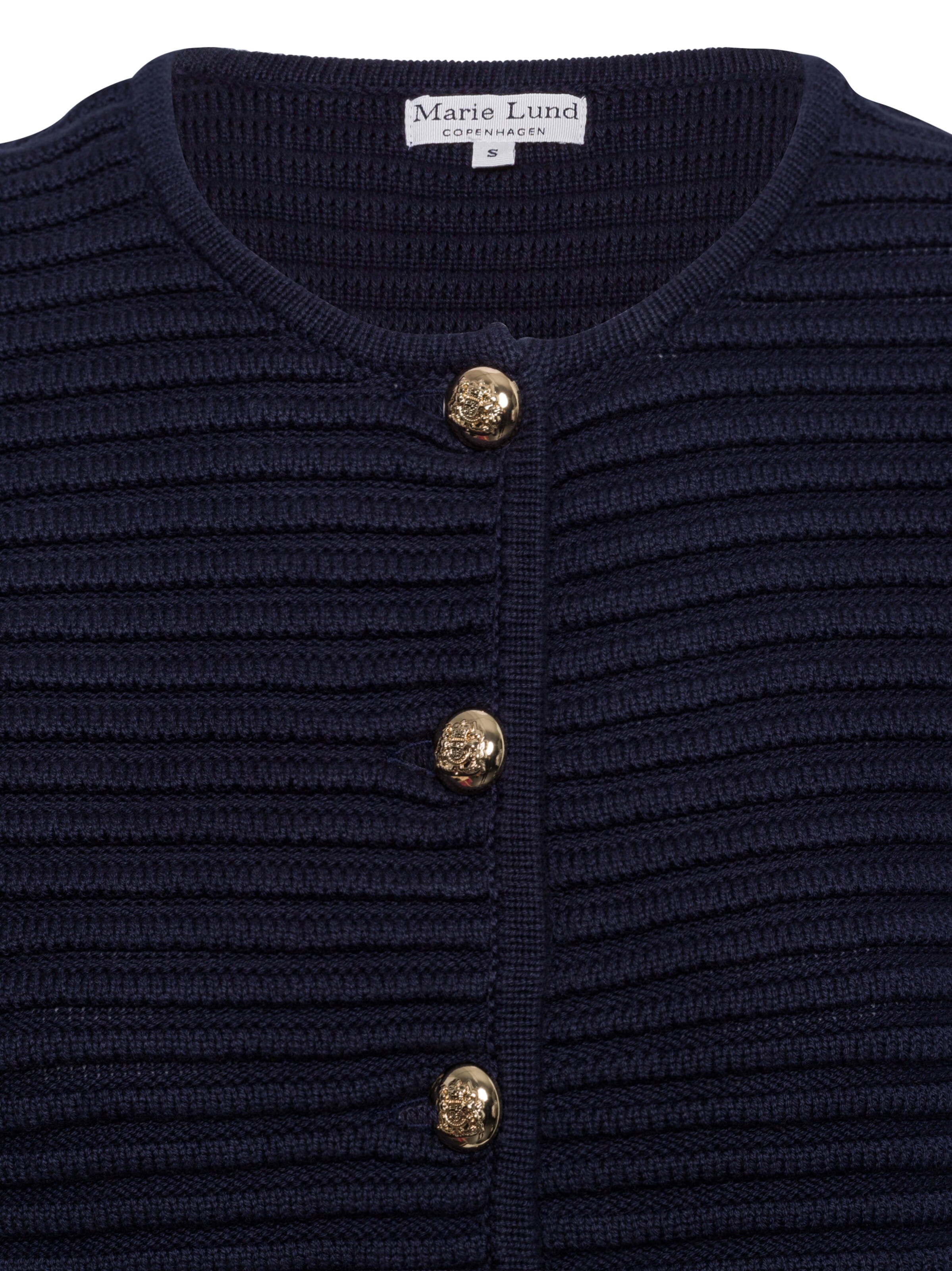 Marie Lund Knit cardigan in Blue