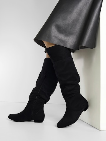 bonprix Stiefel in Schwarz