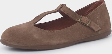 Pisamonas Ballet Flats in Grey: front