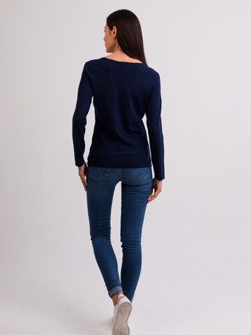 Pull-over CASH-MERE.CH en bleu