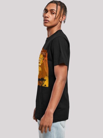 F4NT4STIC Shirt 'Disney König der Löwen Simba und Mufasa' in Black