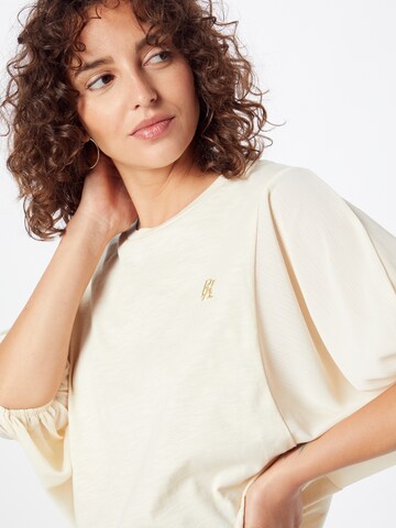 River Island - Camiseta 'BALLOON' en beige