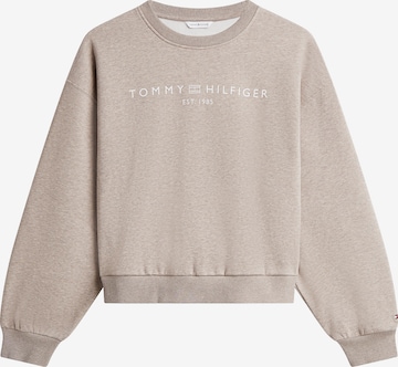 smėlio TOMMY HILFIGER Megztinis be užsegimo: priekis