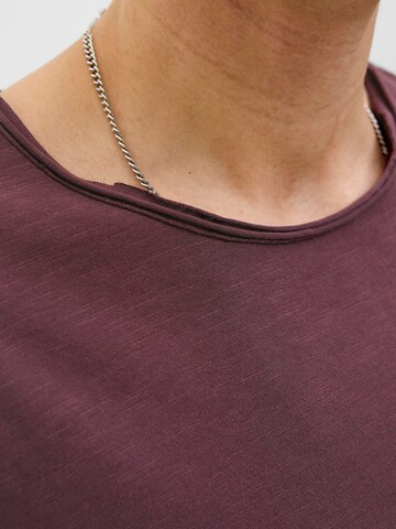 T-Shirt 'Basher' JACK & JONES en violet