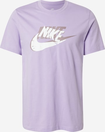 Nike Sportswear Paita 'FUTURA' värissä lila: etupuoli