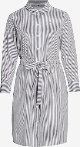 Tommy Hilfiger Curve Shirt Dress 'Essential Ithaca' in Blue: front