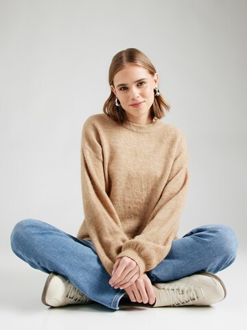 Soft Rebels Sweater 'Allison' in Grey: front