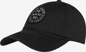 CAMP DAVID Cap in Black: front