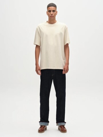 GABBA T-Shirt 'Nigel Wix SS' in Beige