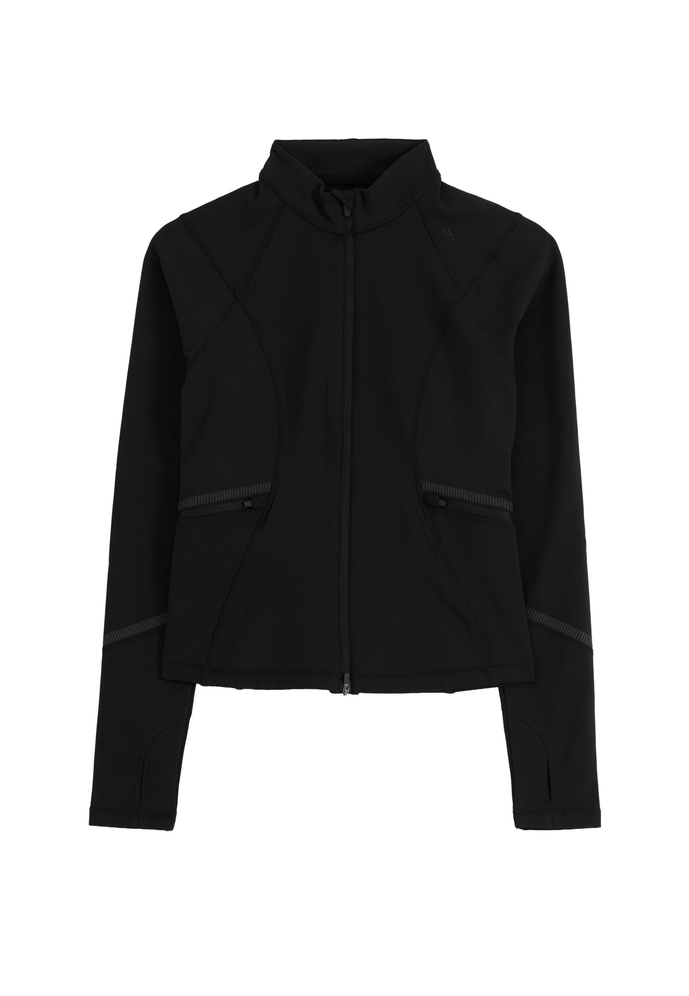 Giacca di mezza stagione di Aim'n in nero: frontale