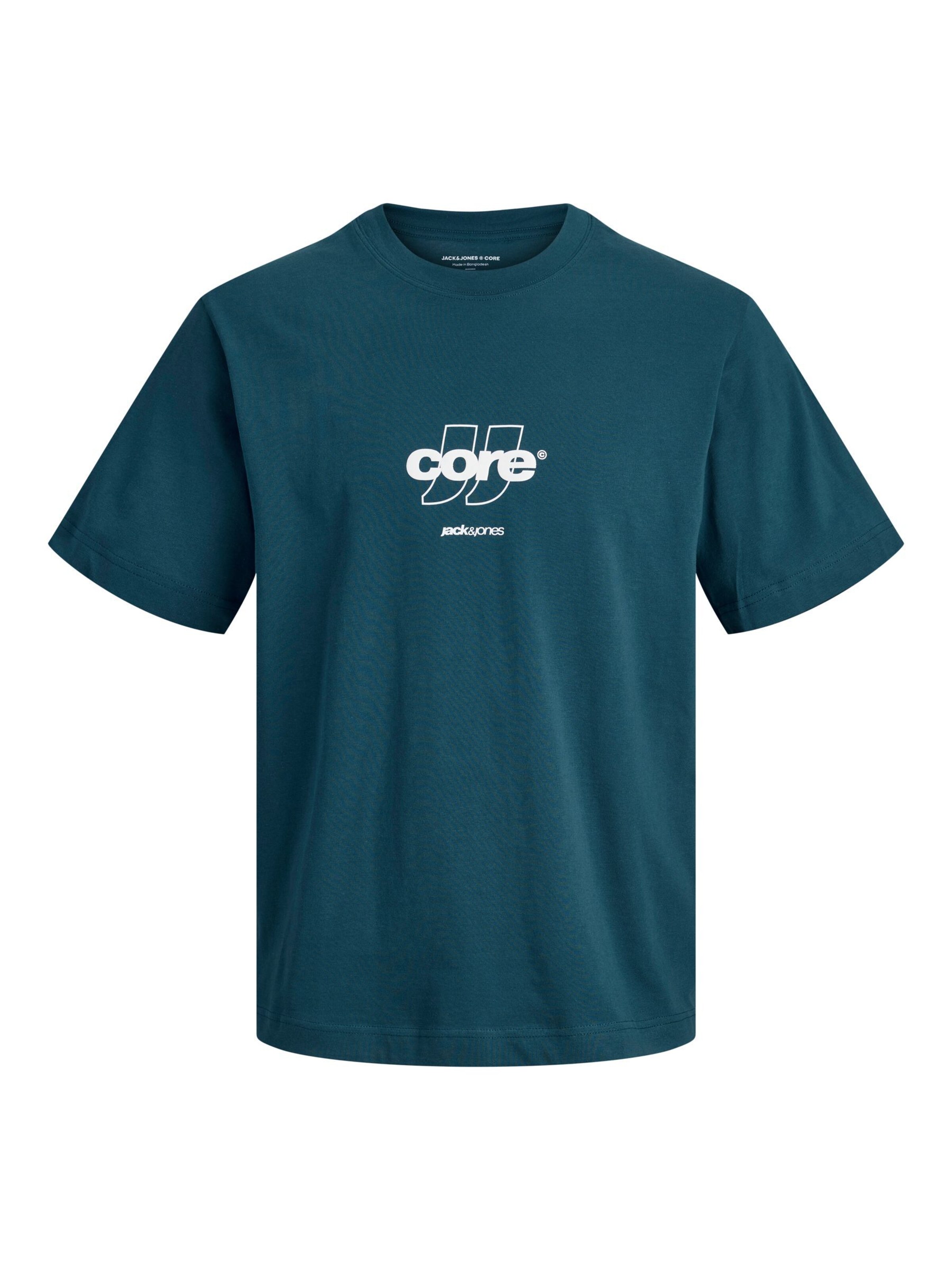 JACK & JONES Shirt 'JCOClub' in Cyan blue / White, Item view