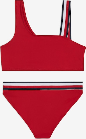 Tommy Hilfiger Underwear Korzetová Bikiny – červená