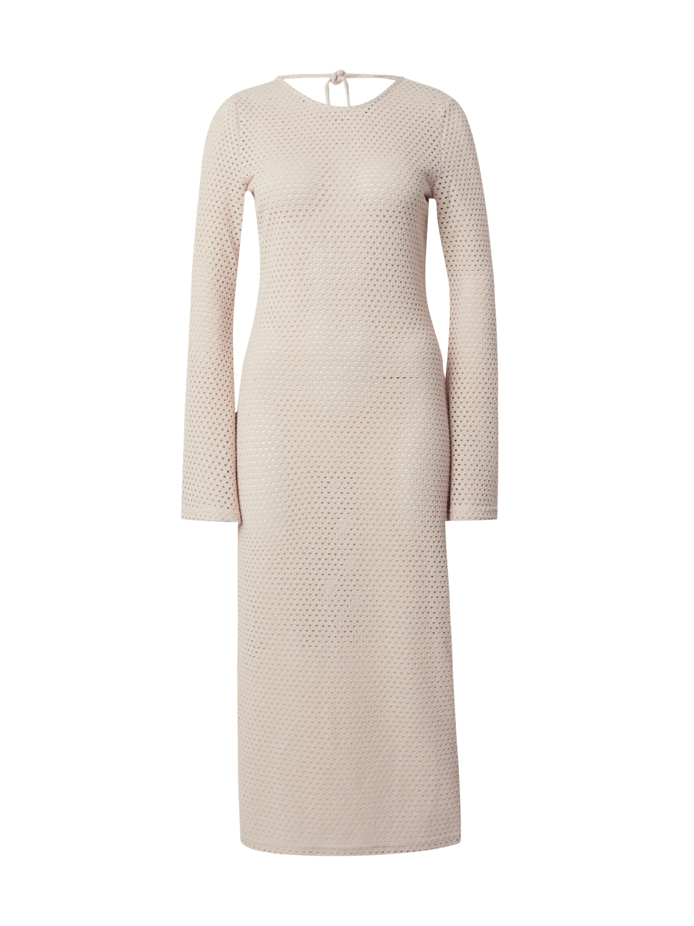 Megzta suknelė iš Noisy may, spalva – smėlio spalva, Prekių apžvalga