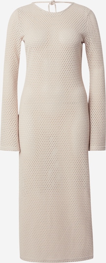 Megzta suknelė iš Noisy may, spalva – smėlio spalva, Prekių apžvalga