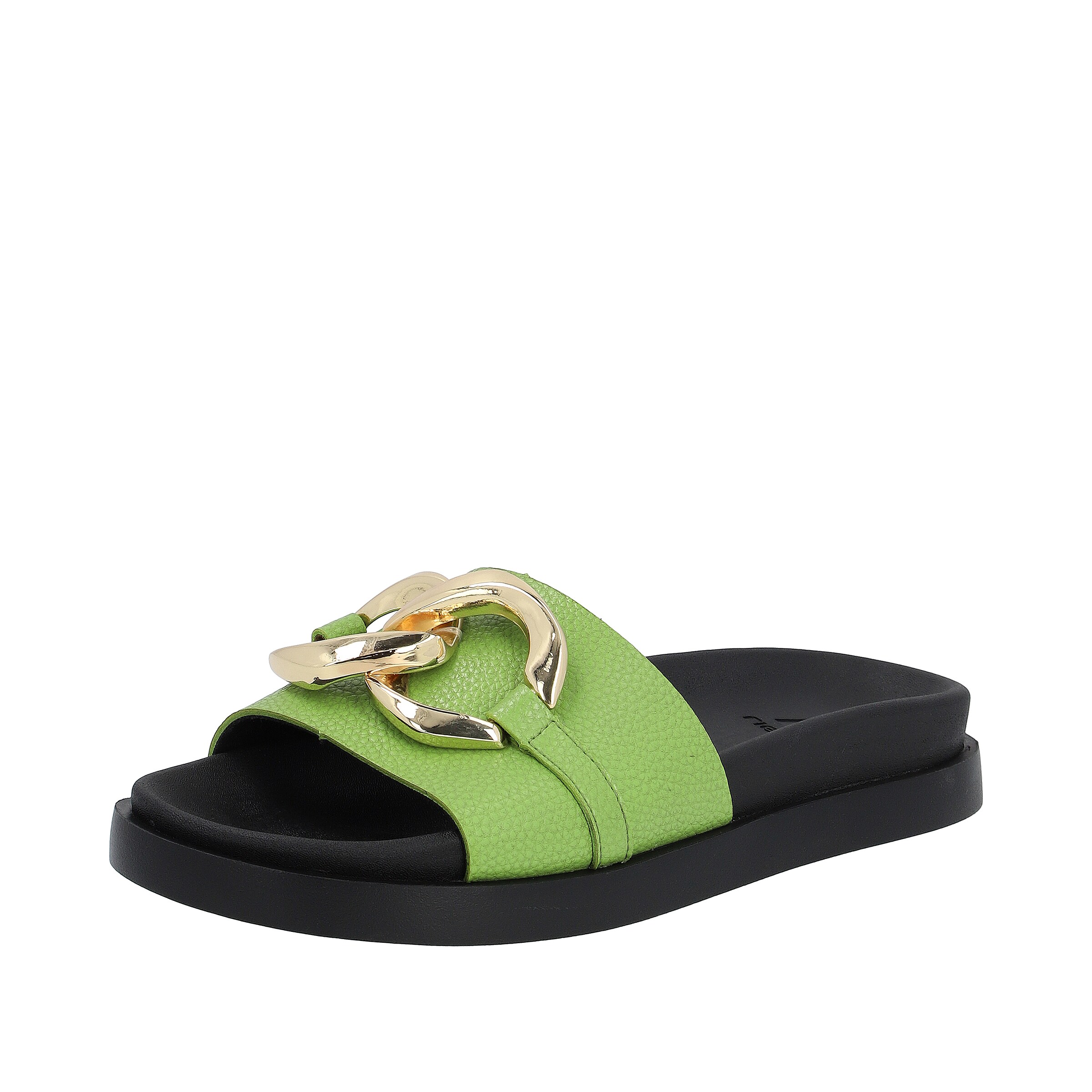 Mule Rieker Sport en vert : devant