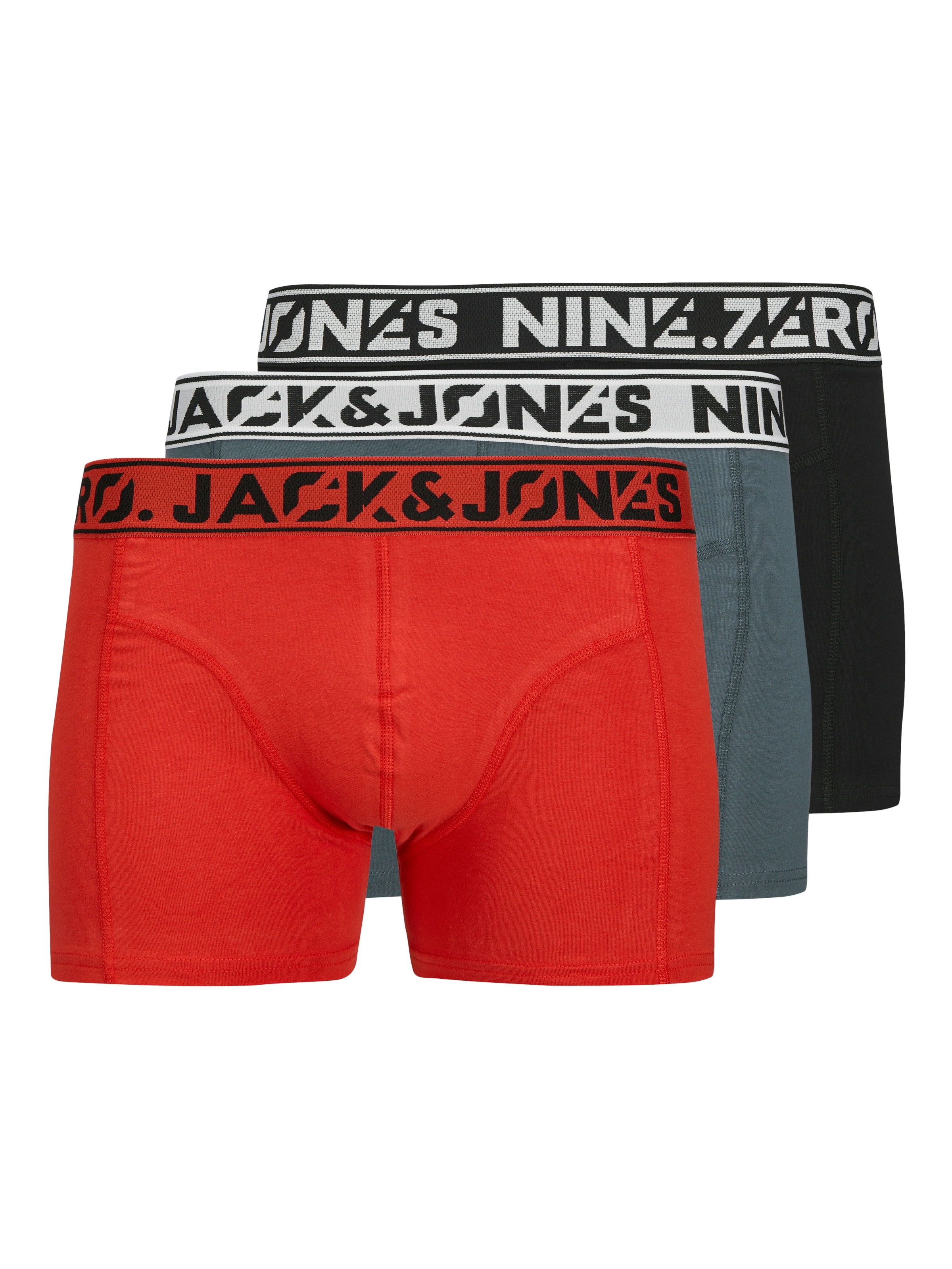 JACK & JONES Bokserid 'JACNINE.ZERO', värv hall: eest vaates