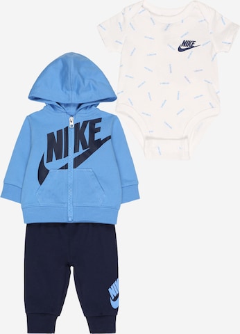 Nike Sportswear Set in Blau: predná strana