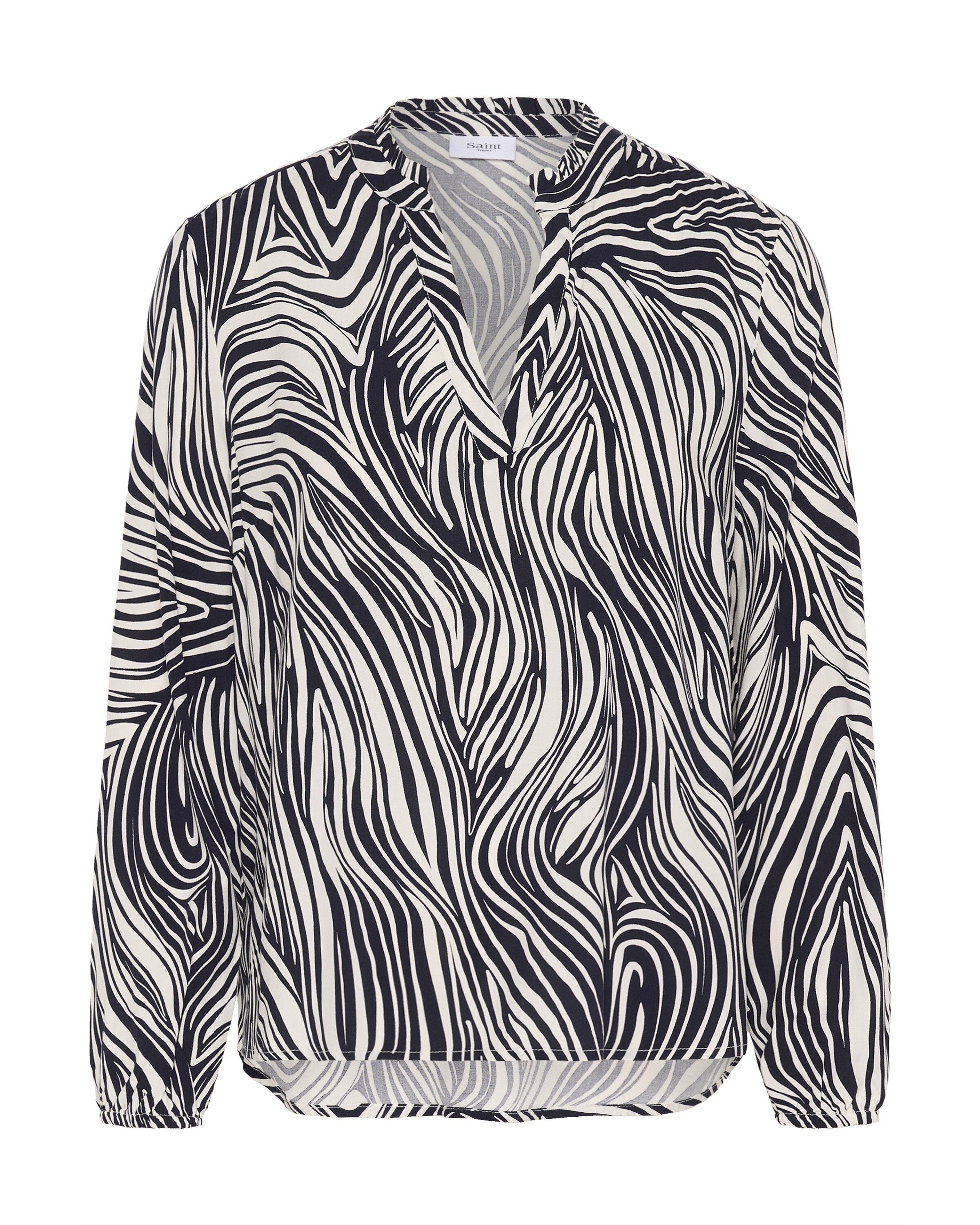 SAINT TROPEZ Blouse 'Eda' in Wit: voorkant