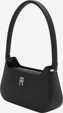 TOMMY HILFIGER - Bolso de hombro en negro: frente