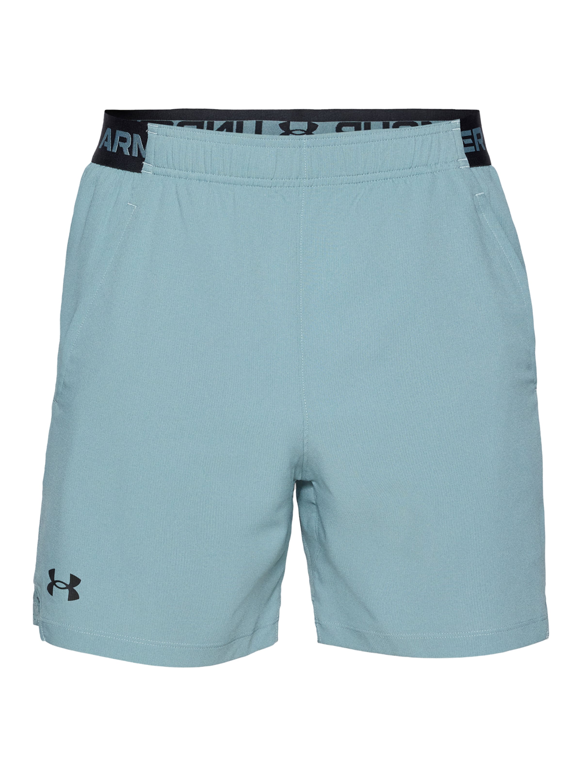 UNDER ARMOUR Спортивные штаны в Синий: спереди