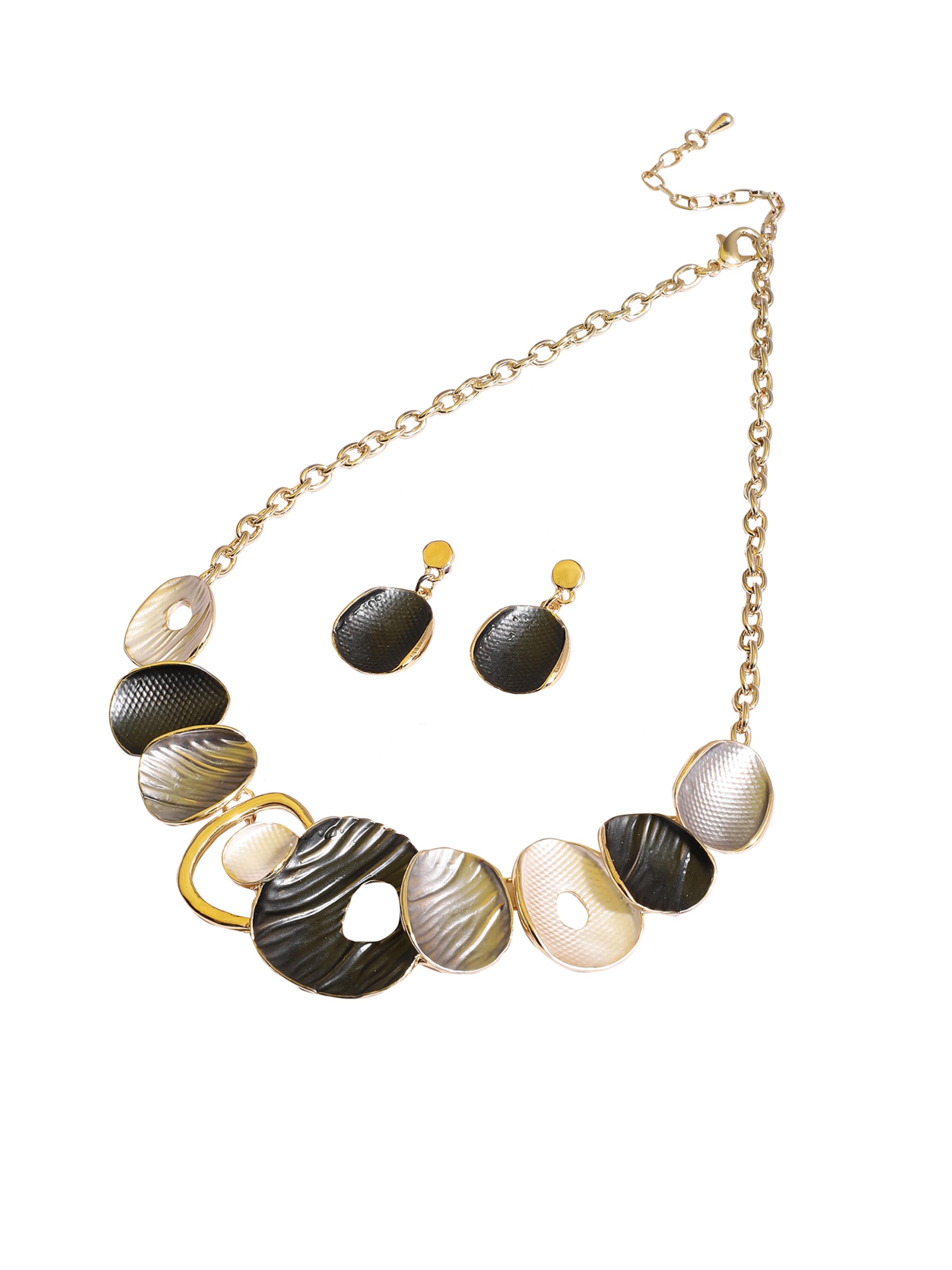 SOHI Комплект украшений ' Isnesh ' в Золотой: спереди