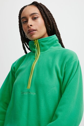 The Jogg Concept Sweatshirtjacke 'CLARA' in Grün