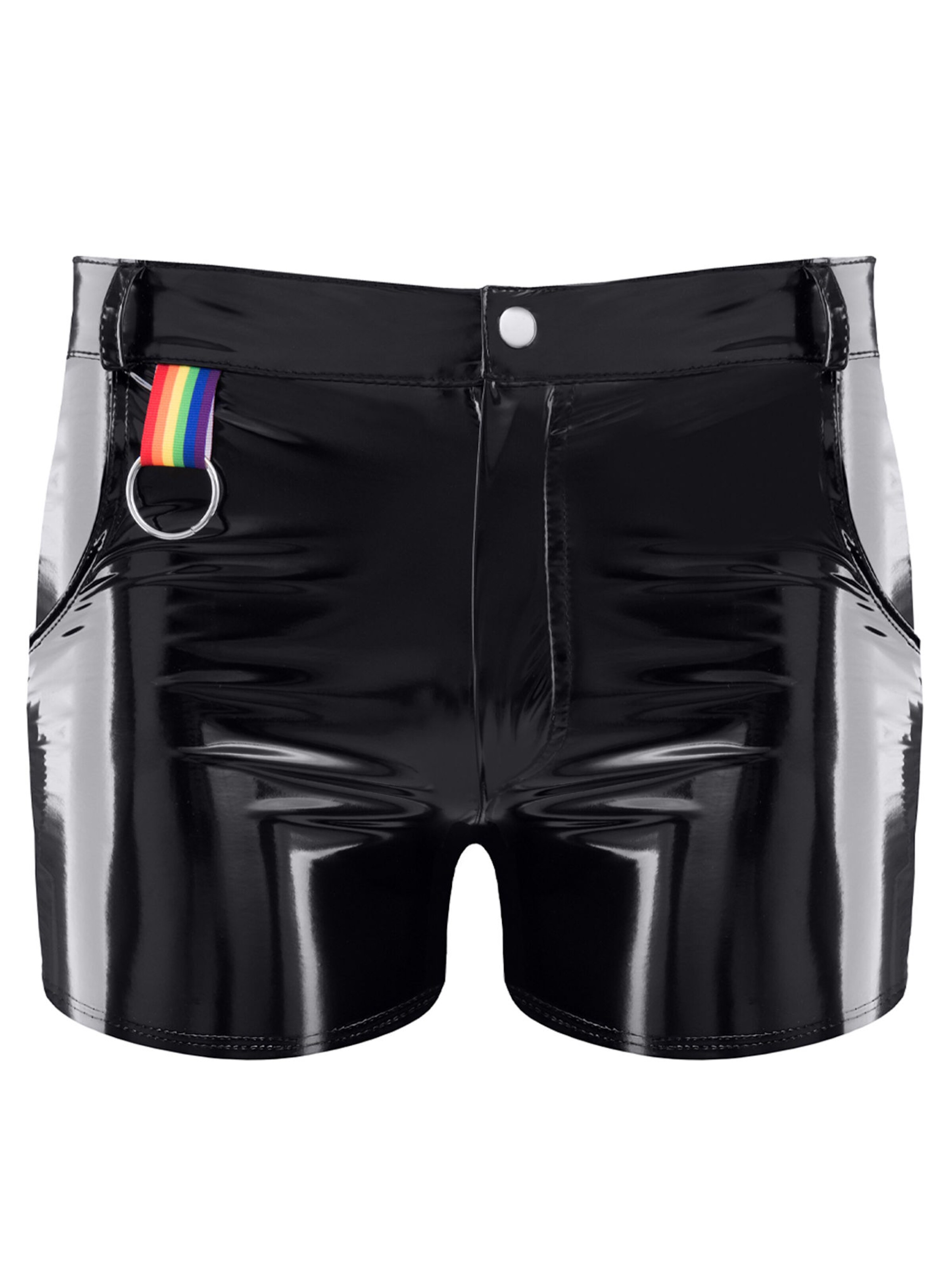 Regnes Fetish Planet Slim fit Pants 'Feliciano' in Black: front