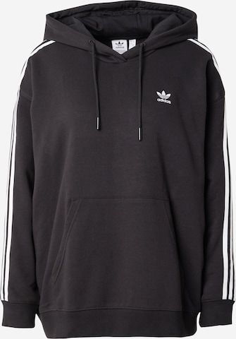 ADIDAS ORIGINALS Sweatshirt in Zwart: voorkant