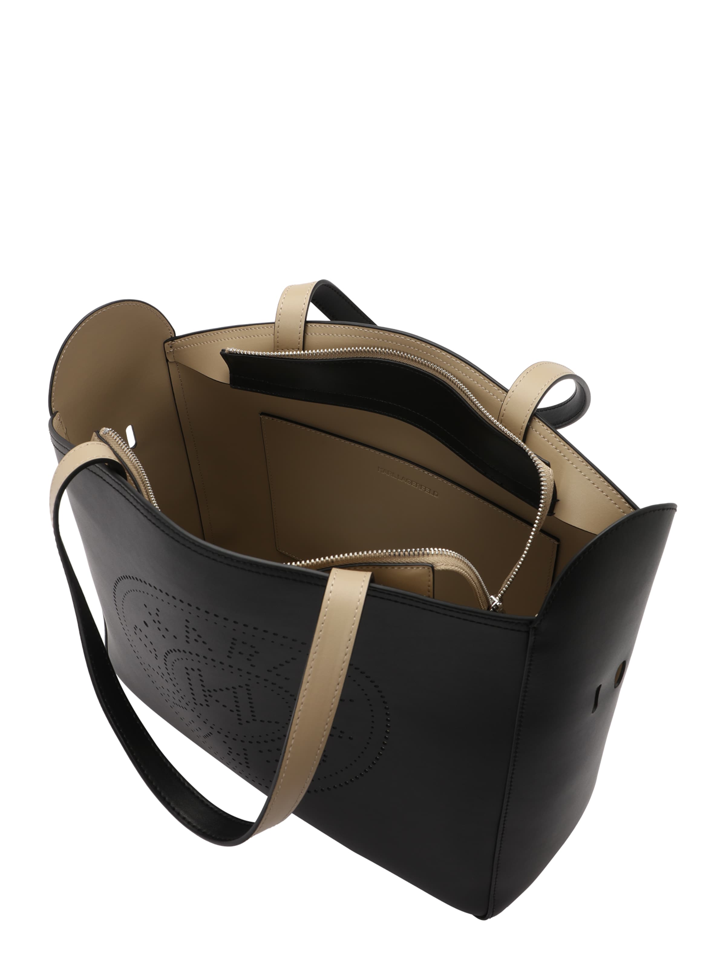 Karl Lagerfeld Shopper in Schwarz