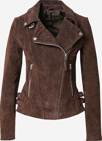 FREAKY NATION Between-Season Jacket 'Taxi Driver' in Brown: front