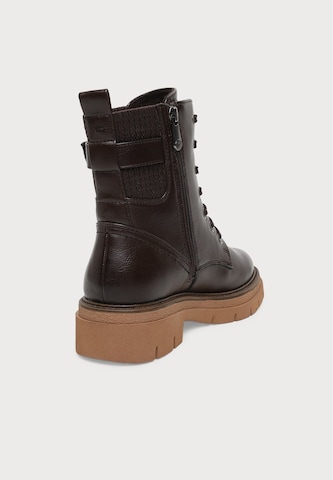 MARCO TOZZI Lace-Up Ankle Boots in Brown