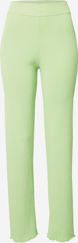 Monki - regular Pantalón en verde: frente