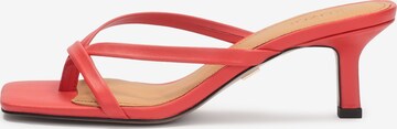 Kazar Mule in Red: front