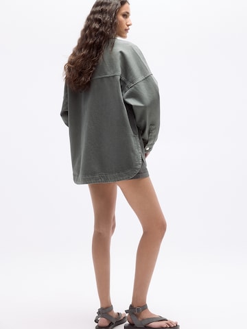 Pull&Bear Jacke in Grau