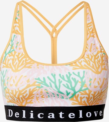 DELICATELOVE Bustier Sports-BH 'Shiva' i blandingsfarger: forside