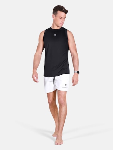 MOROTAI Badeshorts 'ESSENTIAL' i hvid