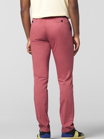 MEYER Regular Chino in Rood
